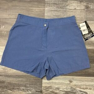 NWT Vintage 2001 Woolrich Blue Womens 8 Quick Dry Nylon Hiking Chino‎ Shorts